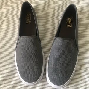 Keds Double Decker Suede Slip On Sneaker